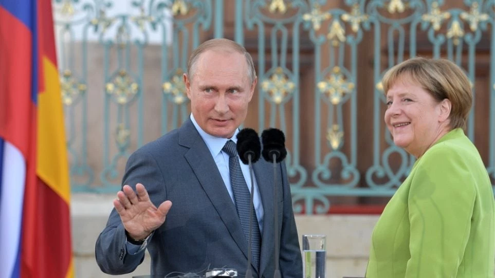 Μέρκελ-Πούτιν συζητούν για Συρία, Ιράν και τον αγωγό Nord Stream 2